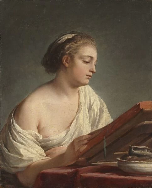 Woman Reading, 1769. Creator: Nicolas-Bernard Lepicie (French, 1735-1784)