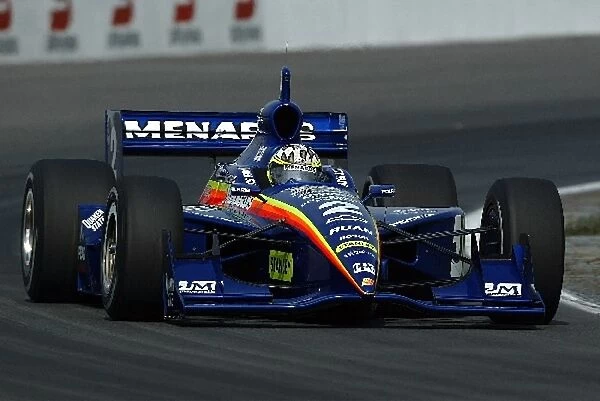 Indy Racing League: Jaques Lazier, USA, Dallara, Chevrolet. Jaques Lazier qualifies in third position for the Firestone Indy 225, Nazareth Speedway