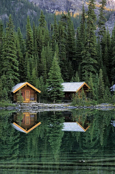 Cabins In Yoho National Park, Lake O hara, British Columbia