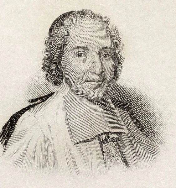 Claude Fleury, 1640 To 1723. French Ecclesiastical Historian. From Crabbes Historical Dictionary Published 1825