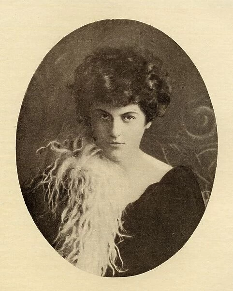 Dora Sigerson Shorter, 1866-1918. Irish Poet. From The Book The Masterpiece Library Of Short Stories, Irish And Overseas, Volume 11'