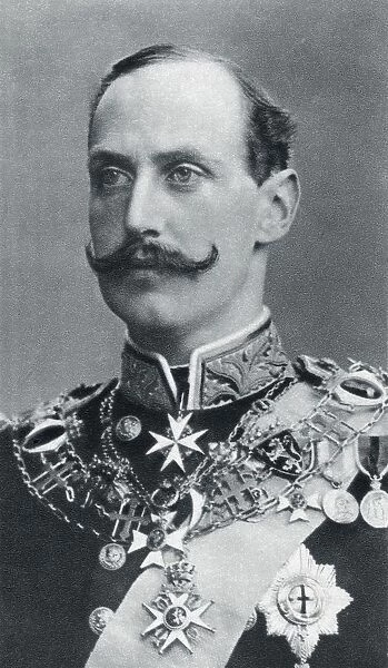 Haakon Vii, Prince Carl Of Denmark And Iceland, Born Christian Frederik Carl Georg Valdemar Axel, 1872 To 1957 Aka Prince Carl Of Denmark Until 1905. First King Of Norway After The 1905 Dissolution Of The Personal Union With Sweden. From The Illustrated War News Published 1914