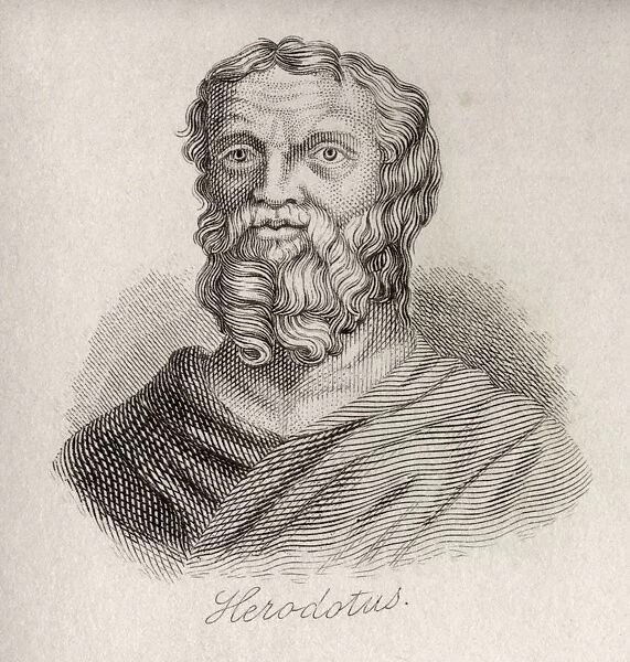 Herodotus Of Halicarnassus, 484 Bc-? Greek Researcher Storyteller Historian
