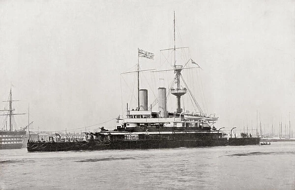 HMS Trafalgar. From The Book of Ships, published c. 1920
