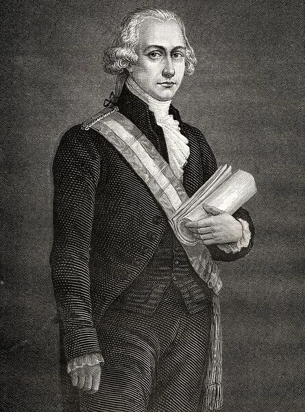Jean-Nicolas Pache, 1746-1823. French Politician, Mayor Of Paris And Minister Of War During The French Revolution. From Histoire De La Revolution Francaise By Louis Blanc