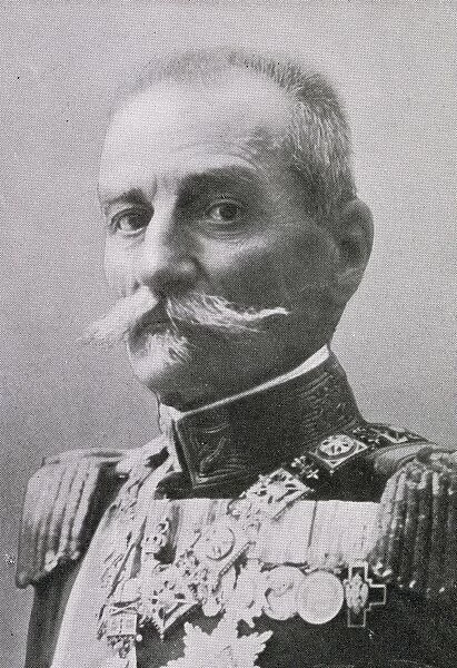 King Peter I Of Yugoslavia 1844 To 1921 From The Book The Year 1912 Illustrated Published London 1913
