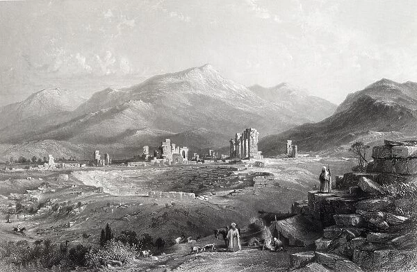 Laodicea, Turkey Drawn By Thomas Allom, Engraved By E. Brandard, From The Collection Of G. Virtue Esq. C. 1863