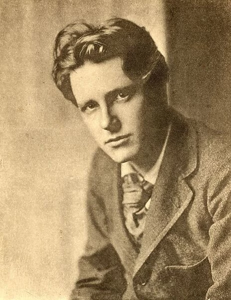Rupert Brooke, 1887-1915. English Poet. From A Photograph By Sherrill Schell, Rupert Brooke In 1913. From The Book The Collected Poems Of Rupert Brooke Published 1926