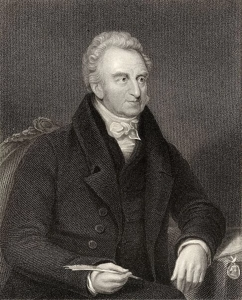 William Roscoe 1753 To 1831 English Banker Historian Collector And Miscellaneous Writer Engraved Bys Freeman After J Lonsdale From The Book National Portrait Gallery Volume Iv Published C 1835
