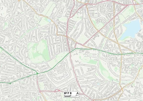Birmingham B17 8 Map