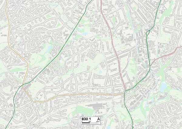 Birmingham B30 1 Map