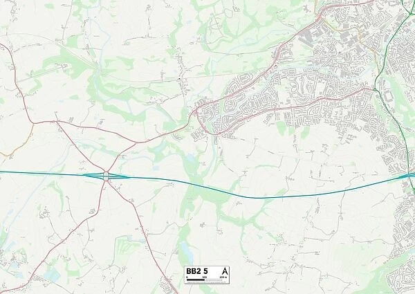 Blackburn with Darwen BB2 5 Map