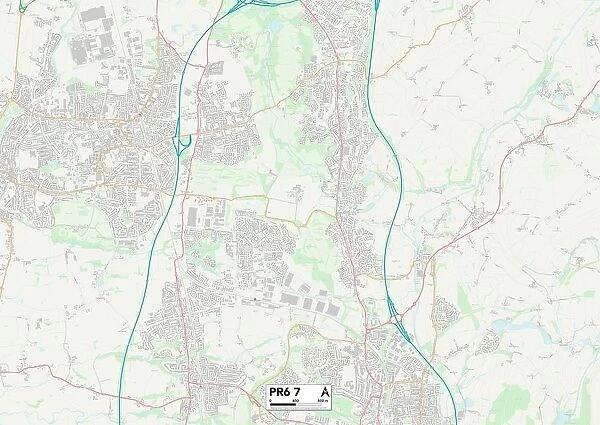 Chorley PR6 7 Map