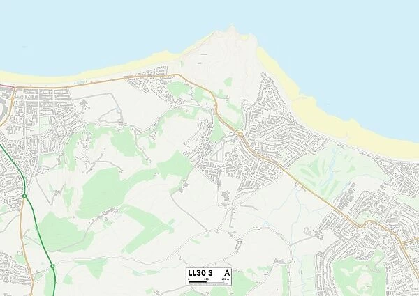Conwy LL30 3 Map