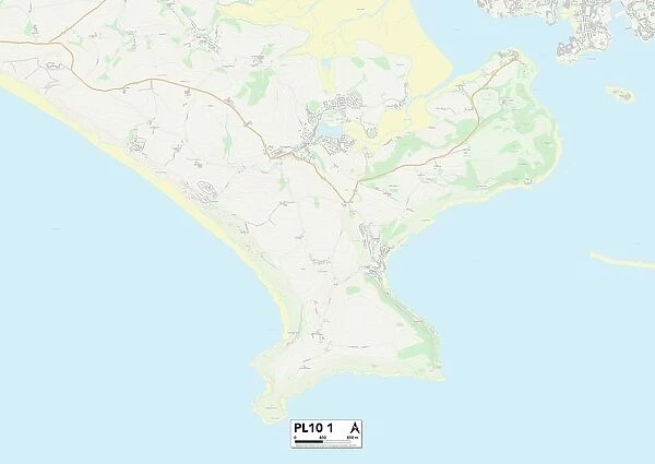 Cornwall PL10 1 Map
