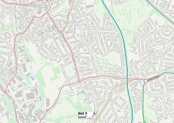 Dudley B62 9 Map