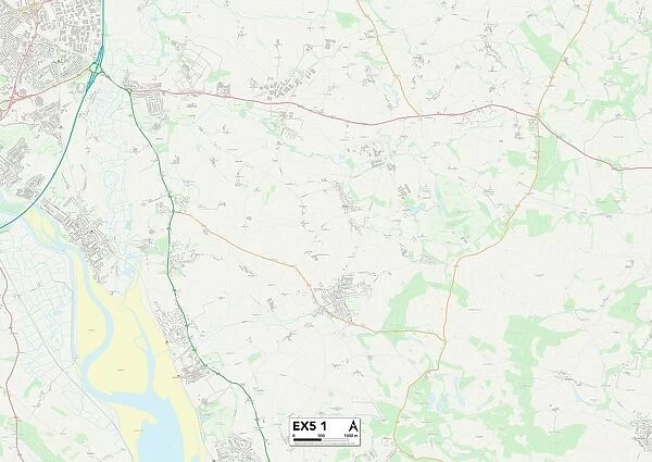 East Devon EX5 1 Map