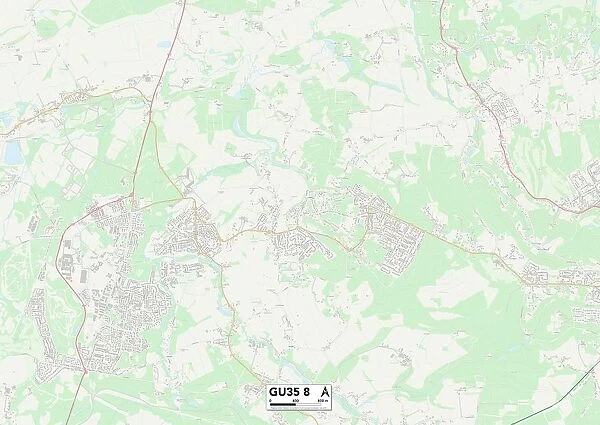 East Hampshire GU35 8 Map