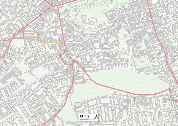 Edinburgh EH3 9 Map