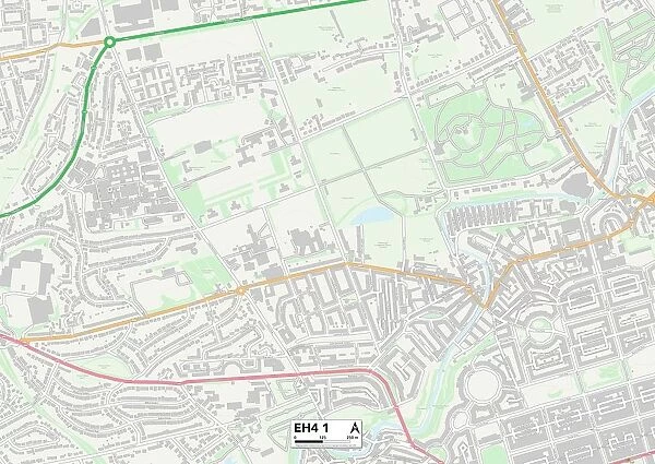 Edinburgh EH4 1 Map