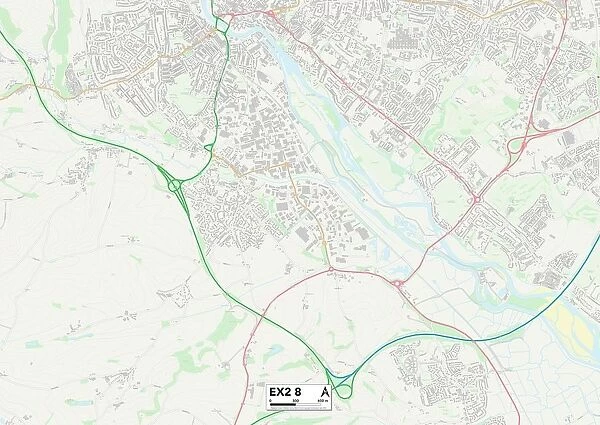 Exeter EX2 8 Map