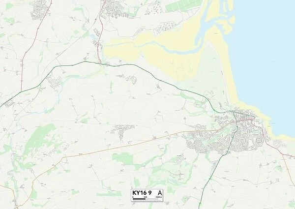 Fife KY16 9 Map