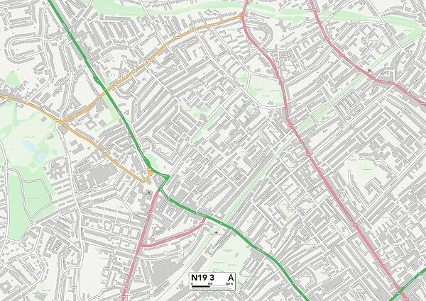 Islington N19 3 Map