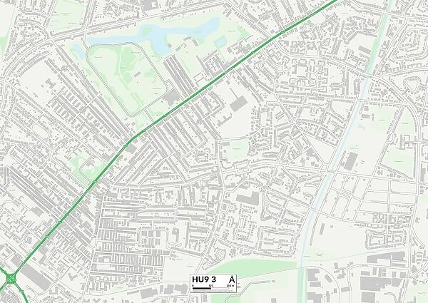 Kingston upon Hull HU9 3 Map