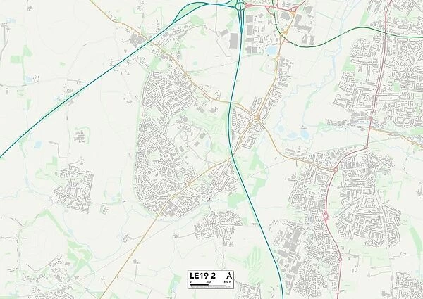Leicester LE19 2 Map