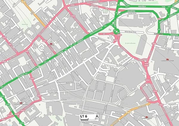 Liverpool L1 6 Map