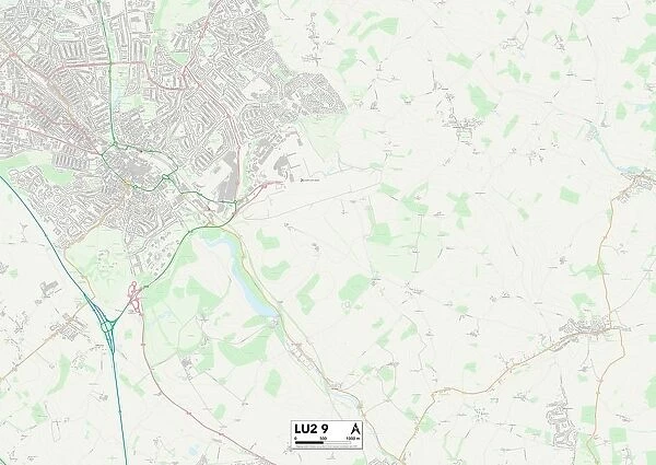 Luton LU2 9 Map