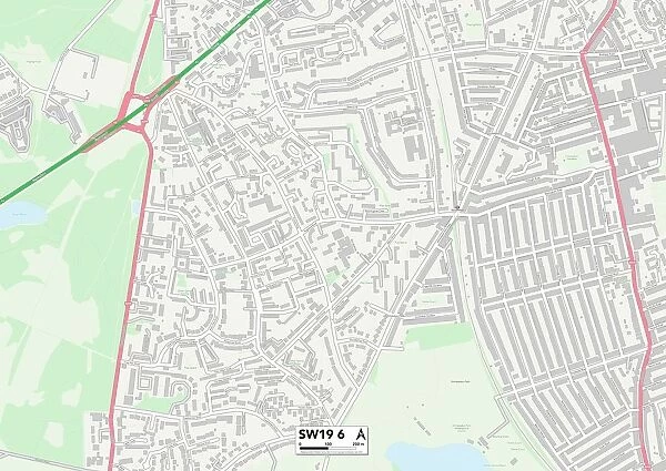 Merton SW19 6 Map