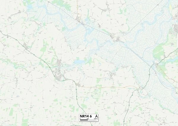 Norfolk NR14 6 Map