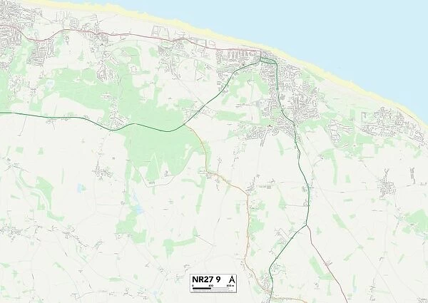Norfolk NR27 9 Map