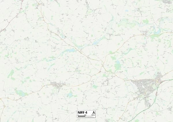 Norfolk NR9 4 Map