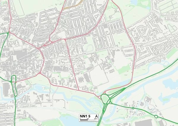 Northampton NN1 5 Map