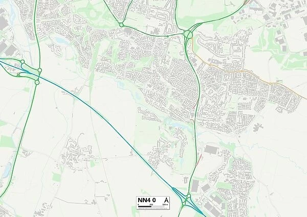 Northampton NN4 0 Map