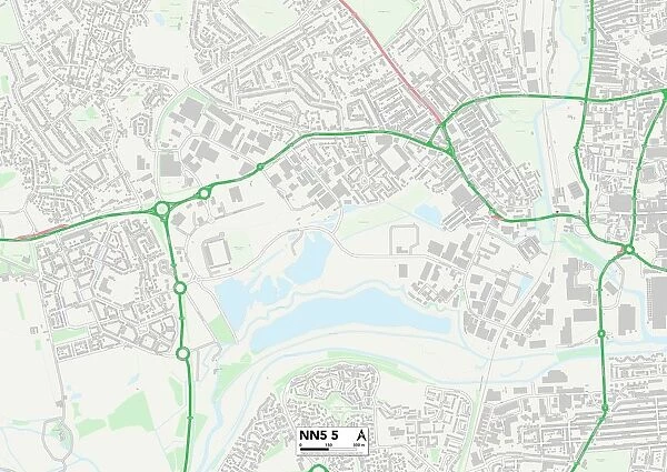 Northampton NN5 5 Map