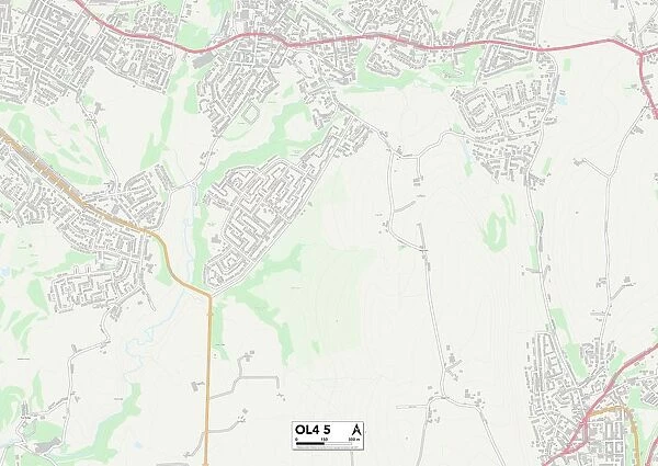 Oldham OL4 5 Map