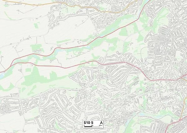 Sheffield S10 5 Map