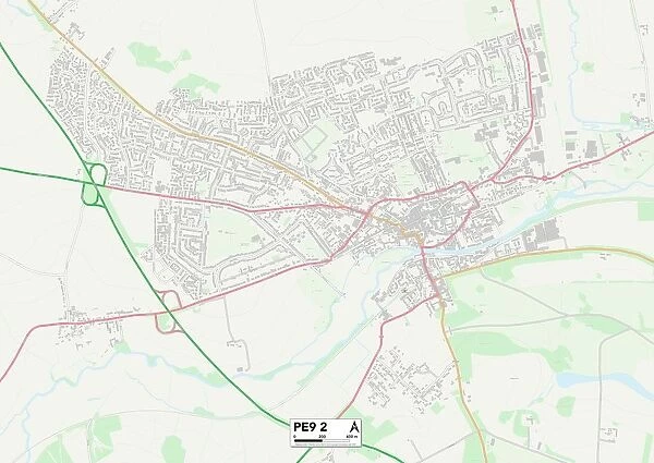 South Kesteven PE9 2 Map