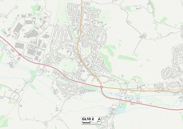 Stroud GL10 2 Map