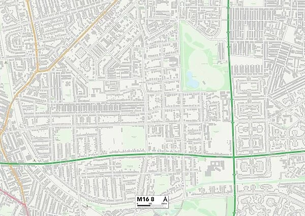 Trafford M16 8 Map