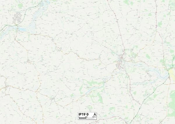 Waveney IP19 0 Map