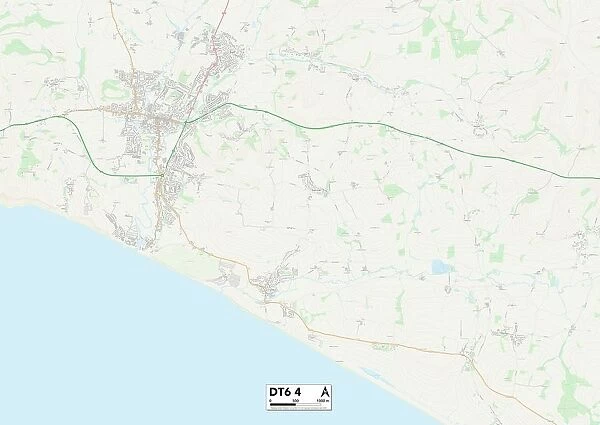 West Dorset DT6 4 Map