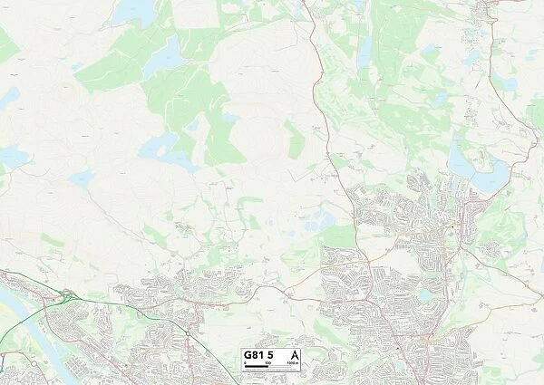 West Dunbartonshire G81 5 Map