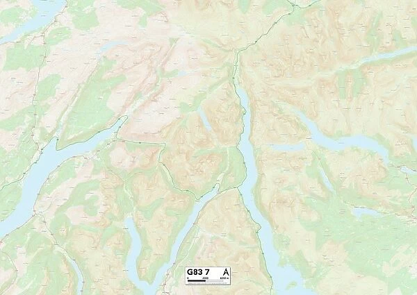 West Dunbartonshire G83 7 Map