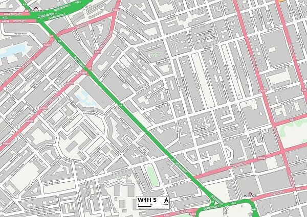 Westminster W1H 5 Map