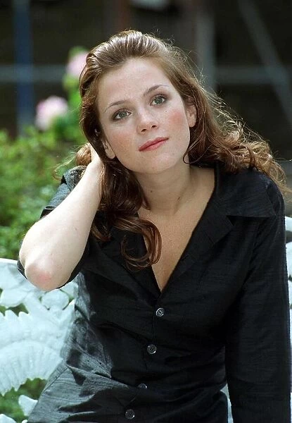 Anna Friel former Brookside actress who is appearing with Sir Derek Jacobi in an episode