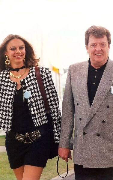 Former bassist of The Animals pop group Chas Chandler, pictured with his wife Madeleine